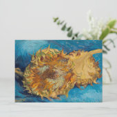 Zonnebloemen door Vincent van Gogh Kaart (Staand voorkant)