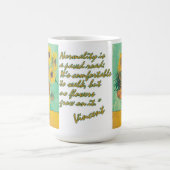 Zonnebloemen, door Vincent van Gogh, Mok van 15 oz (Center)