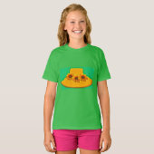 Zonnebloemen Drie T-shirt (Voorkant volledig)