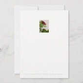 Zonnebloemen, eenvoudige briefkaart, handgeschreve kaart (Achterkant)