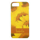 Zonnebloemen Eigen naam Case-Mate iPhone Case (Achterkant)