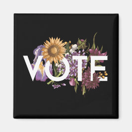  zonnebloemen Elegant Feminine Go Vote Magneet
