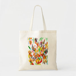 Zonnebloemen en bijen tote bag