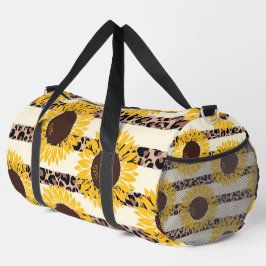 Zonnebloemen en Cheetah Stripes Plunjezak