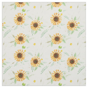Zonnebloemen en Daisy bouquets Stof