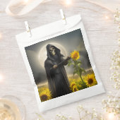 Zonnebloemen en de Grim Reaper Bedankzakje (Geknipt)
