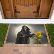 Zonnebloemen en de Grim Reaper
