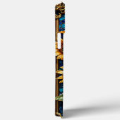 Zonnebloemen en decoratieve frame-elementen Case-Mate iPhone case (Achterkant / Rechts)