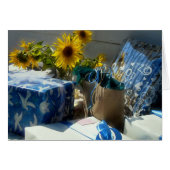 zonnebloemen en geschenken (Voorkant Horizontaal)