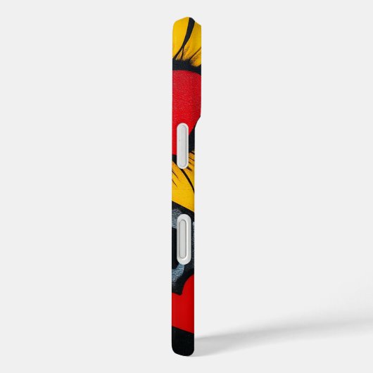 Zonnebloemen en harten Case-Mate iPhone case (Achterkant / Rechts)