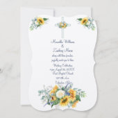 Zonnebloemen en het lied van Salomo Kaart (Voorkant)