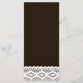 Zonnebloemen en het  wondstempo menu (Achterkant)