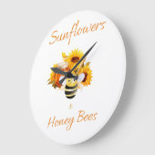 "Zonnebloemen en honingbijen" Grote Klok (Hoek)