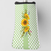 Zonnebloemen en karton golfheadcover (Draai 90)