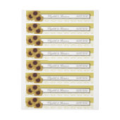 Zonnebloemen en  Lace Wedding (Vel)