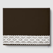 Zonnebloemen en  Lace Wedding Gastenboek (Achterkant)