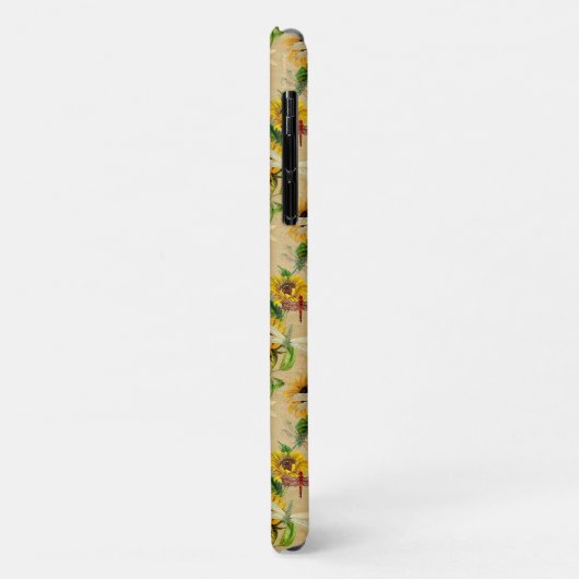  zonnebloemen en libellen Case-Mate iPhone case (Achterkant/links)