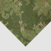 Zonnebloemen en libellen Reeks Design 13 Tissuepapier (Detail)