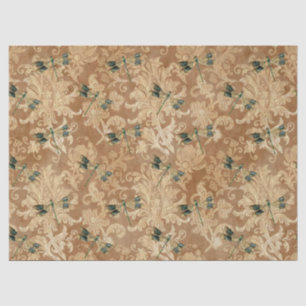 Zonnebloemen en libellen Reeks Design 8 Tissuepapier