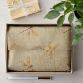 Zonnebloemen en Libellen Serie Design 17 Tissuepapier (Geschenk)