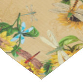  zonnebloemen en libellen tafelkleed (Gekanteld)