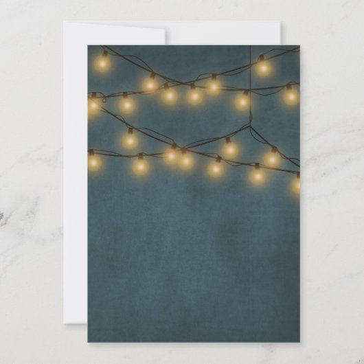 Zonnebloemen en lichten rustiek landelijk paar dou kaart (Achterkant)