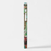 Zonnebloemen en -liedjes iPhone hoesje (Linkerkant)