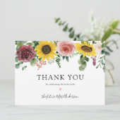 Zonnebloemen en Rozen Vrijgezellenfeest Hartelijk  (Staand voorkant)