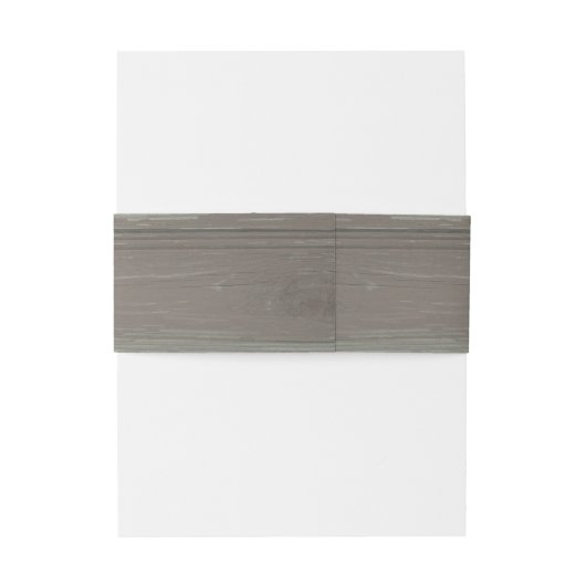 Zonnebloemen en rustiek hout Bloemen Country Weddi Uitnodigingen Wikkel (Achterkant Voorbeeld)