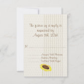 Zonnebloemen en strepen Collectie RSVP (Achterkant)