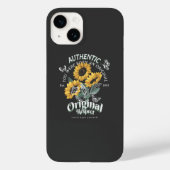 Zonnebloemen en vlinderbloemigen Grafisch Case-Mate iPhone Case (Achterkant)