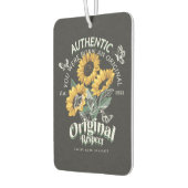 Zonnebloemen en vlinderbloemigen Grafisch Luchtverfrisser (Links)