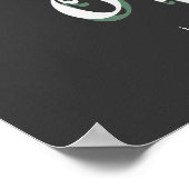 Zonnebloemen en vlinderbloemigen Grafisch Poster (Hoek)