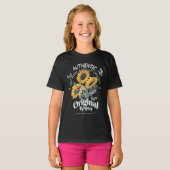 Zonnebloemen en vlinderbloemigen Grafisch T-shirt (Voorkant volledig)