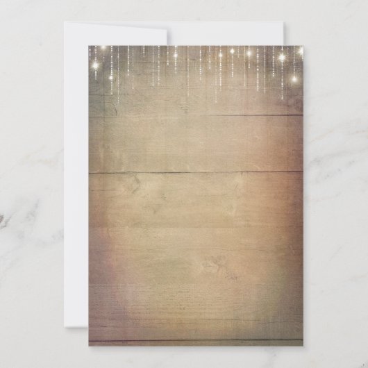 Zonnebloemen en witte rozen rustiek Vrijgezellenfe Kaart (Achterkant)