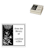 Zonnebloemen en Zon Vintage Uit de Bibliotheek Van Rubberstempel (Gestempeld)