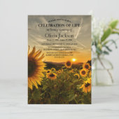 Zonnebloemen en zonnebloemen | In het liefdevol ge Kaart (Staand voorkant)