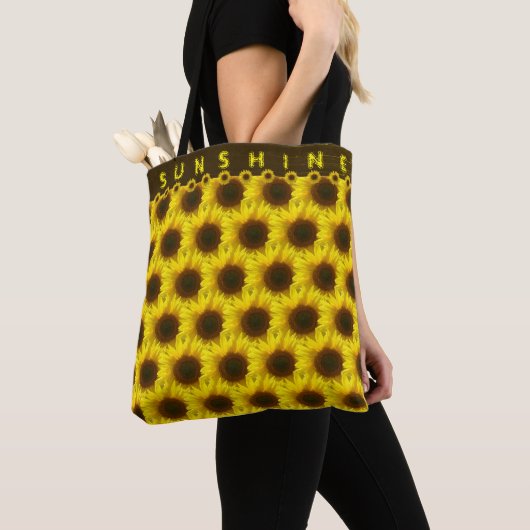 Zonnebloemen en Zonneuwen Tote Bag (Dichtbij)