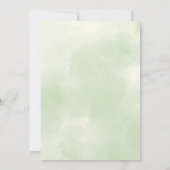 Zonnebloemen Eucalyptus Leaves Vrijgezellenfeest Kaart (Achterkant)