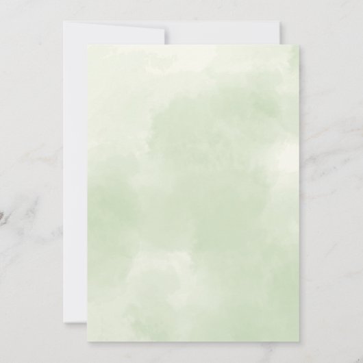 Zonnebloemen Eucalyptus Leaves Vrijgezellenfeest Kaart (Achterkant)