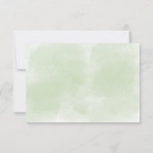 Zonnebloemen Eucalyptus Leaves Weddenschap Kindly  RSVP Kaartje (Achterkant)