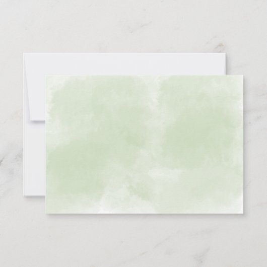 Zonnebloemen Eucalyptus Leaves Weddenschap Kindly  RSVP Kaartje (Achterkant)