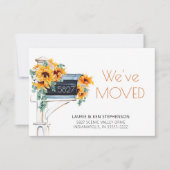 Zonnebloemen Eucalyptus Mailbox Waterverf We hebbe (Voorkant)