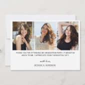 Zonnebloemen Eucalyptus Rustic 4 FOTO-Afstuderen Bedankkaart (Achterkant)