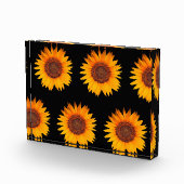 Zonnebloemen Fotoblokken (Rechts)