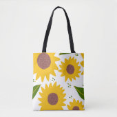 Zonnebloemen Galore Canvas tas (Voorkant)