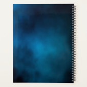 Zonnebloemen geel blauwe hemel naam 2025 planner (Achterkant)