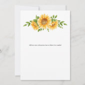 Zonnebloemen Geel Bloemen Bruiloft Koppels Douche Kaart