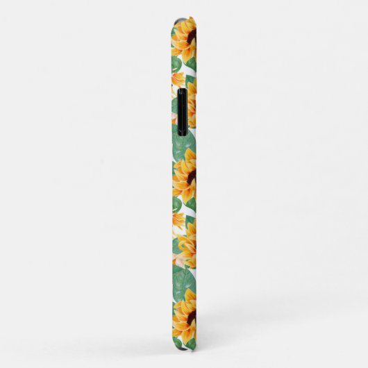  zonnebloemen Geel en groen patroon Case-Mate iPhone Case (Achterkant/rechts)