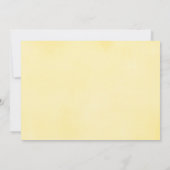 Zonnebloemen geel goud bloemen Quinceanera foto Kaart (Achterkant)